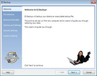 EZ Backup QuickBooks Pro screenshot